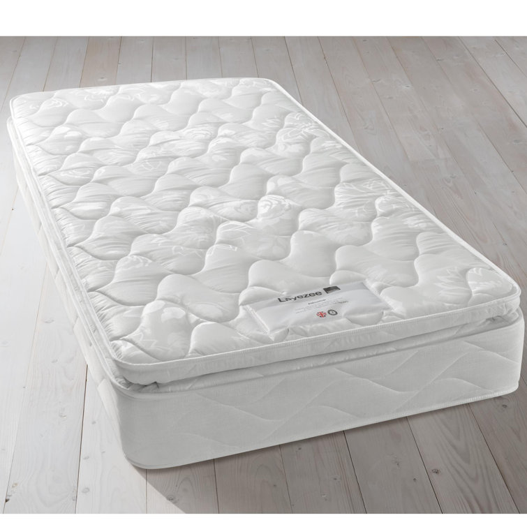 Silentnight Layezee Pillow Top Open Coil Mattress & Reviews Wayfair.co.uk